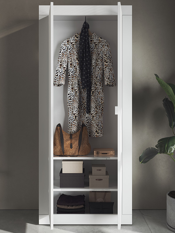 Basic Garderoba Szafa 2-drzwiowa